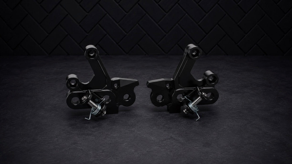LBX CNC Footpeg Bracket Foot Rest Mount for Sur-Ron Light Bee X, Light Bee S & Segway X160/X260