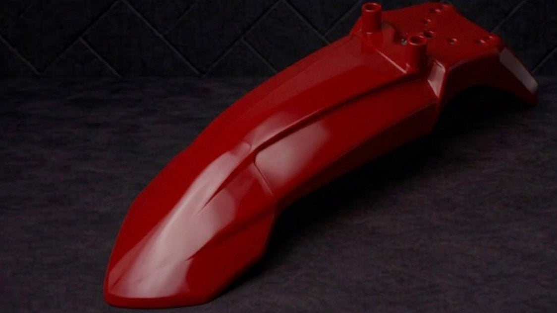 Yozma Front Fender Mudguard – Universal Plastic Motocross Fender for Yozma IN10 & Electric Dirt Bikes