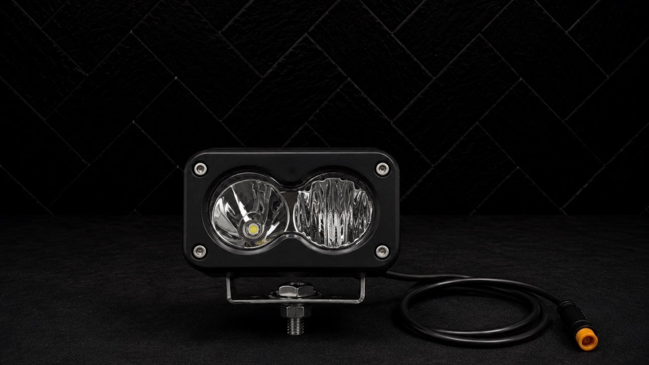 Yozma 20W LED Pod Spotlight – Plug & Play Auxiliary Light for Yozma IN10 & Electric Dirt Bikes