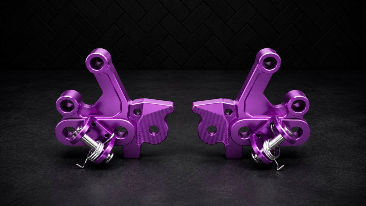 LBX CNC Footpeg Bracket Foot Rest Mount for Sur-Ron Light Bee X, Light Bee S & Segway X160/X260