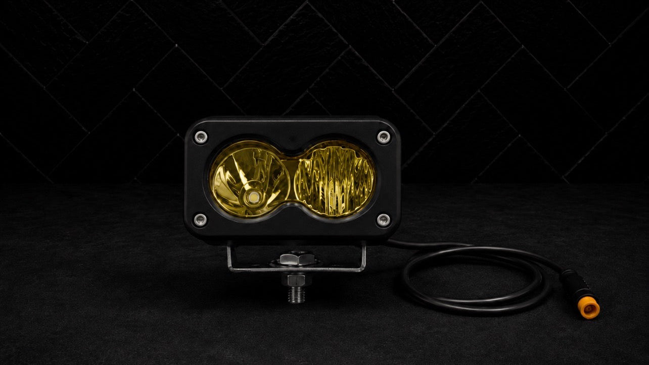 Yozma 20W LED Pod Spotlight – Plug & Play Auxiliary Light for Yozma IN10 & Electric Dirt Bikes